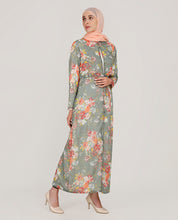 Floral Fiesta Lightweight Poly Chiffon Outerwear