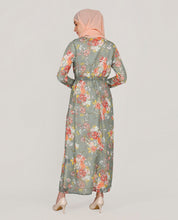 Floral Fiesta Lightweight Poly Chiffon Outerwear