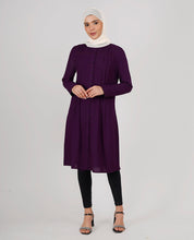 Purple Love Ladder Lace Shirt Top
