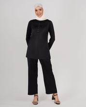 Black Beauty Premium Satin Co-Ord Set