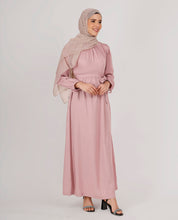 Perfect Peach Belted Abaya