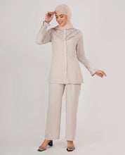 Pebble Grey Frilled Co-Ord