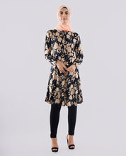 Kingri Lace Printed Rayon top