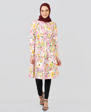 Floral Bliss Elastic Waist Top