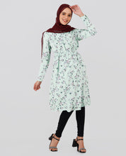 Mint Green Elastic Waist Top