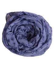 Granada Sky Floral Georgette Scarf