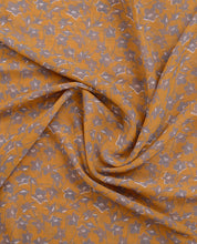 Ceylon Yellow Floral Chiffon Scarf