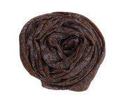 Odyssey Gray Printed Chiffon Scarf
