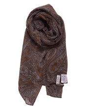 Odyssey Gray Printed Chiffon Scarf