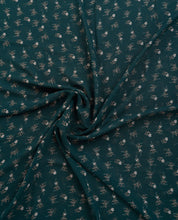 Galapagos Green Floral Georgette Scarf