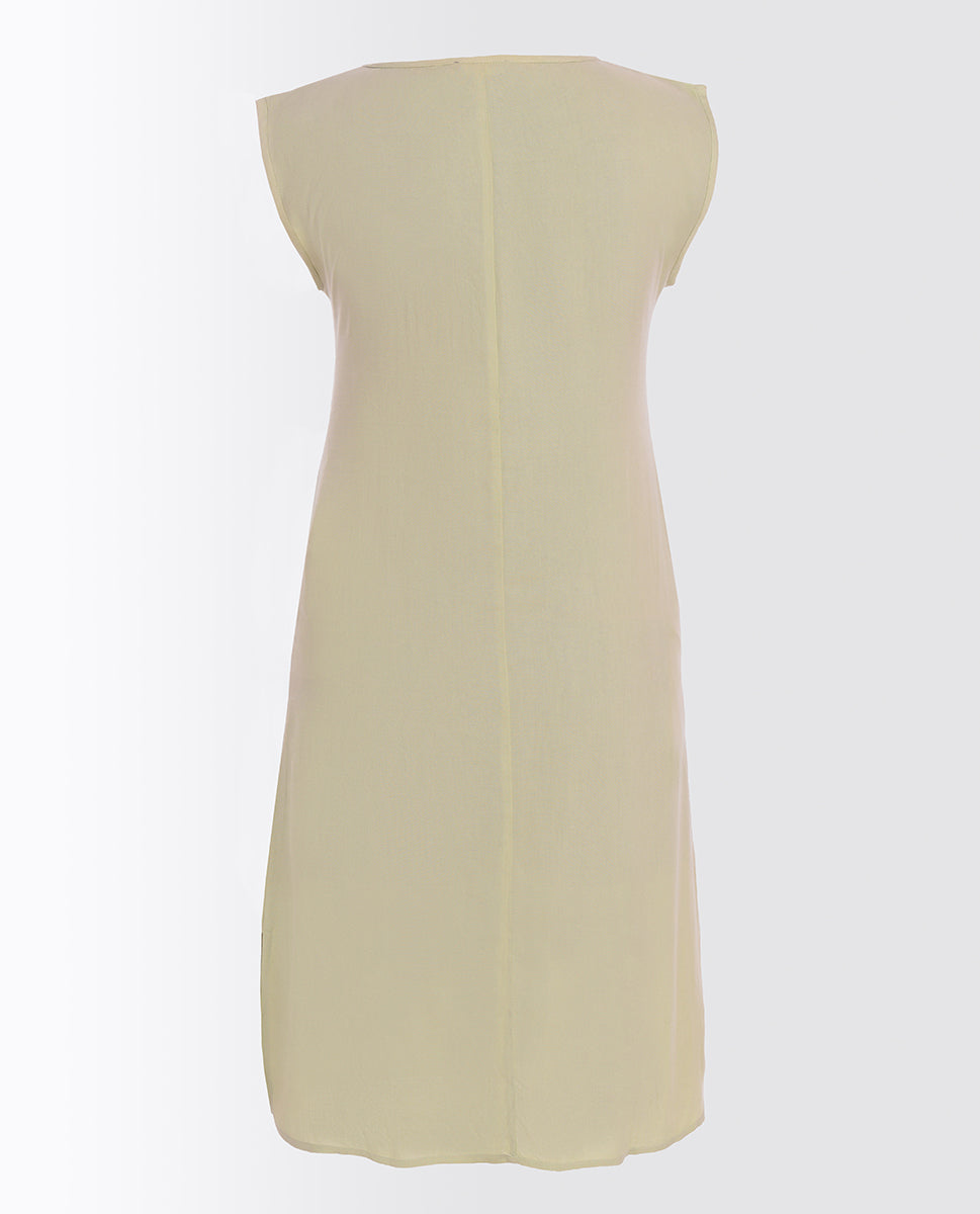 Cameo Green Rayon Slip Dress