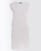 Bright White Rayon Slip Dress