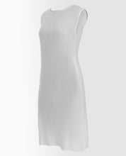 Bright White Rayon Slip Dress