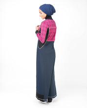 Rose Checked Print Jilbab