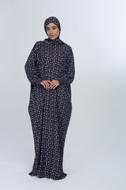 Blue Floral Salah Dress