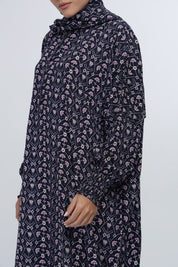 Blue Floral Salah Dress