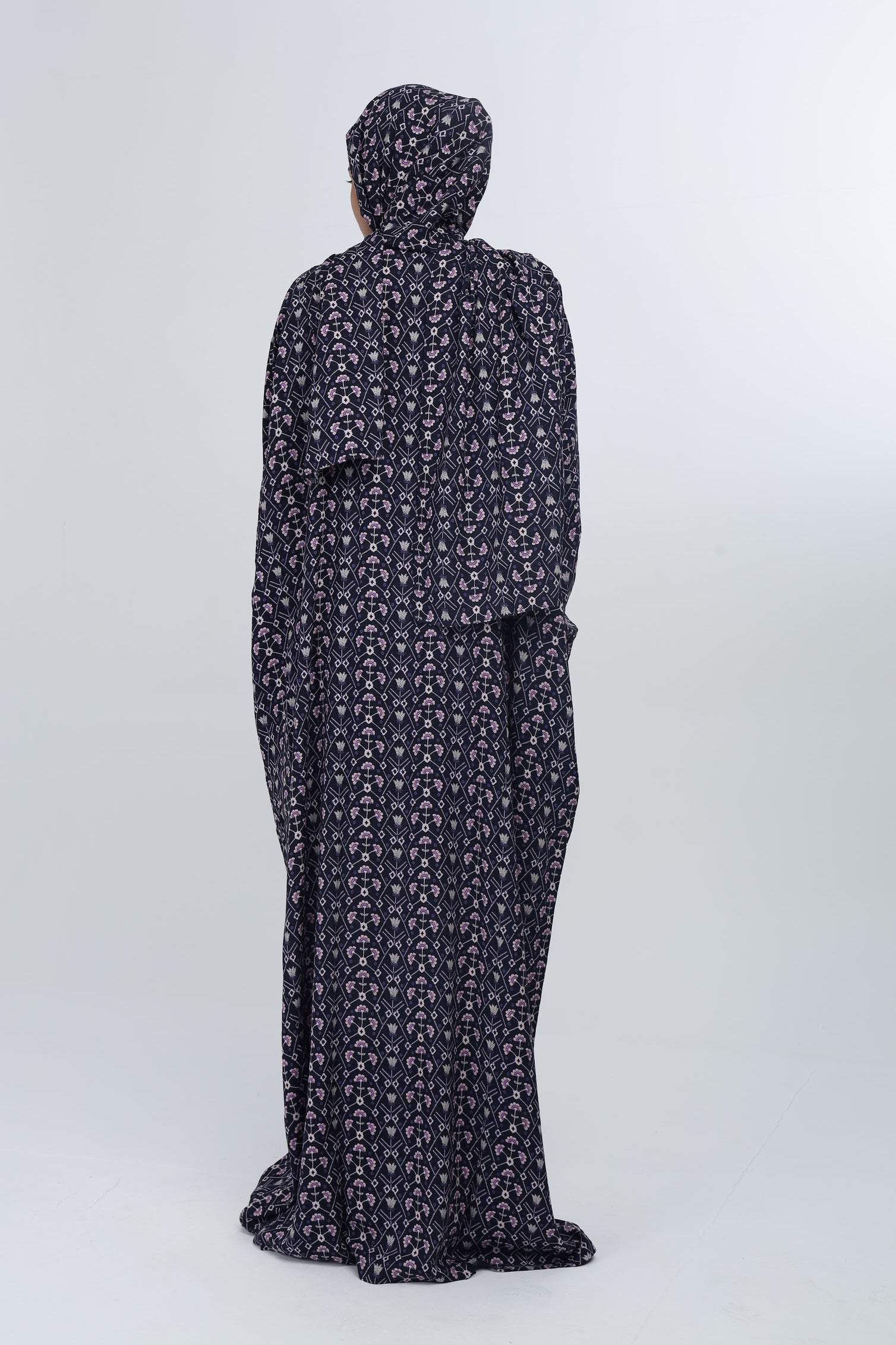 Blue Floral Salah Dress