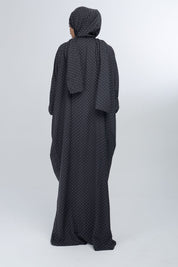 Grey Polka Dot Salah Dress